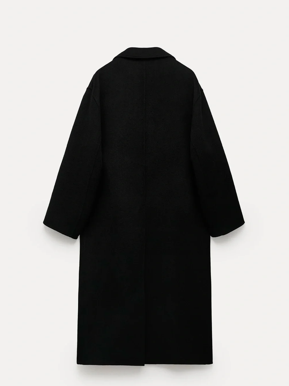 Zara Double-Breasted Oversized Wool Coat Frankie Shop Aritzia Mango COS Quince - Picture 2 of 10
